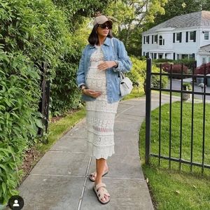 New Zara Knit Midi Dress